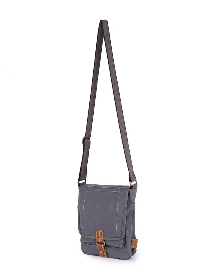 Atona Classic Flap Canvas Crossbody Bag – Кросс-боди сумка Atona Classic Flap из холста TSD BRAND — изображение 8 из 11