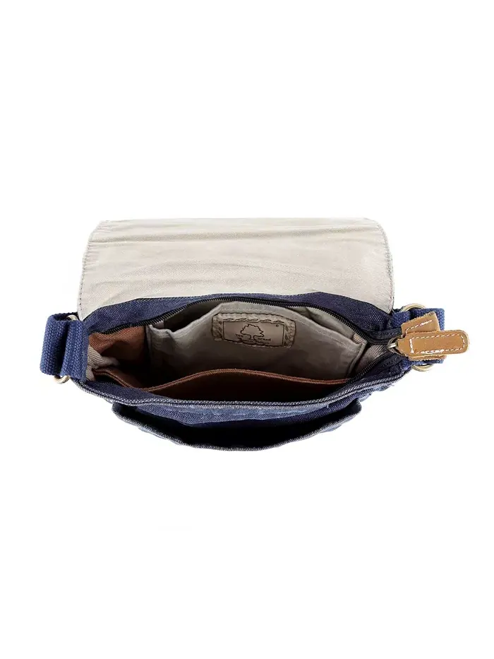 Atona Classic Flap Canvas Crossbody Bag – Кросс-боди сумка Atona Classic Flap из холста TSD BRAND — изображение 2 из 10