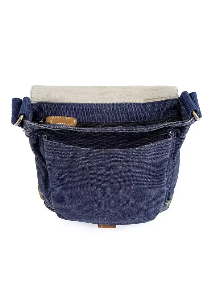 Atona Classic Flap Canvas Crossbody Bag – Кросс-боди сумка Atona Classic Flap из холста TSD BRAND — изображение 3 из 10