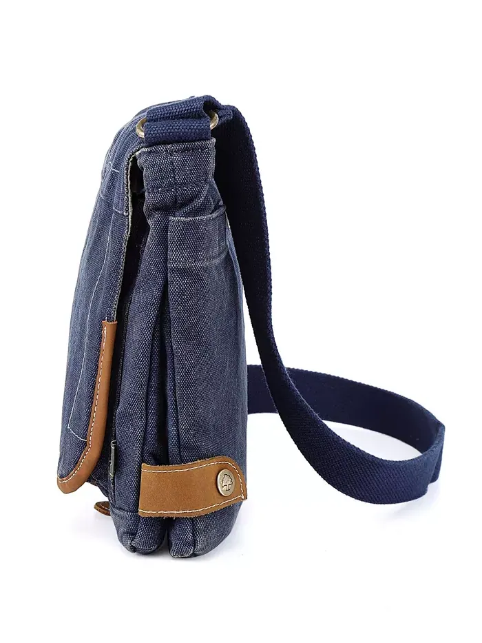 Atona Classic Flap Canvas Crossbody Bag – Кросс-боди сумка Atona Classic Flap из холста TSD BRAND — изображение 5 из 10