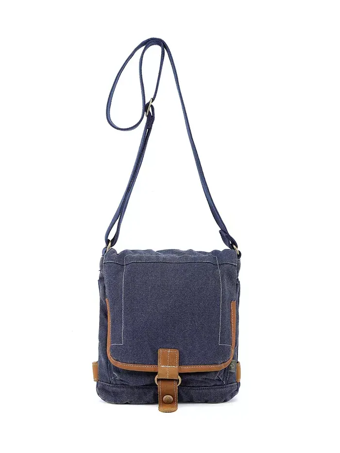 Atona Classic Flap Canvas Crossbody Bag – Кросс-боди сумка Atona Classic Flap из холста TSD BRAND — изображение 7 из 10
