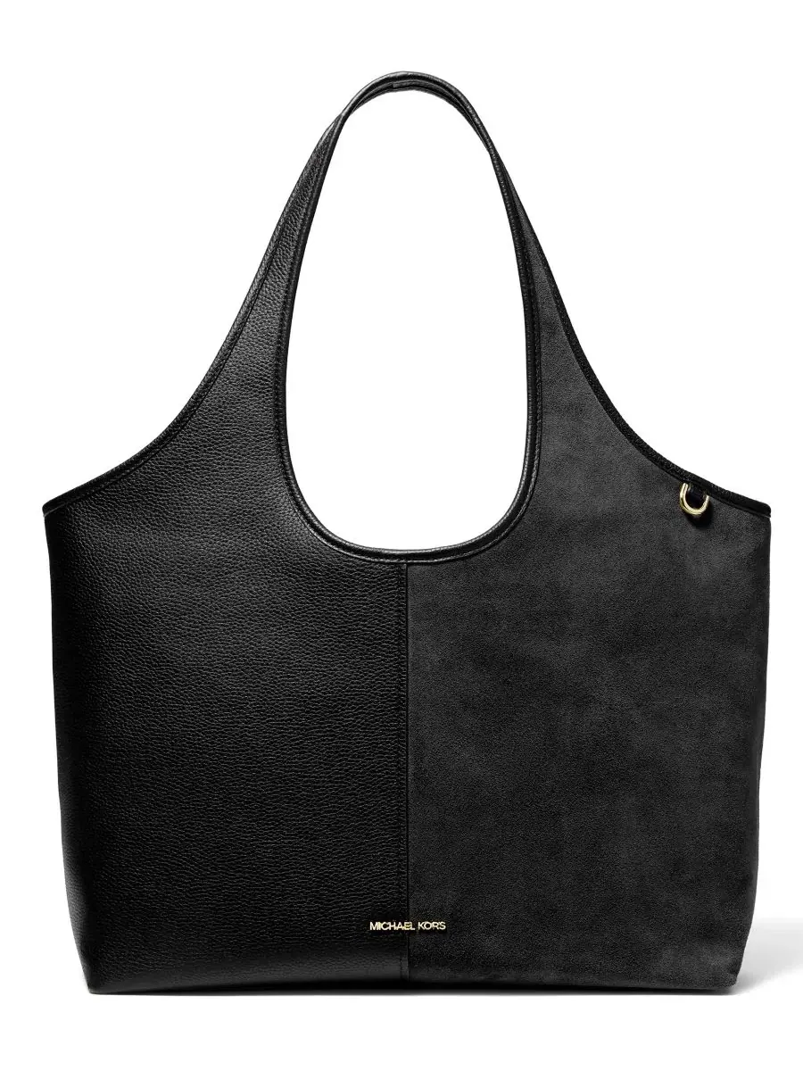 Сумка женская очень большая шоппер Michael Kors Henly Tote Handbag — изображение 1 из 3, черный