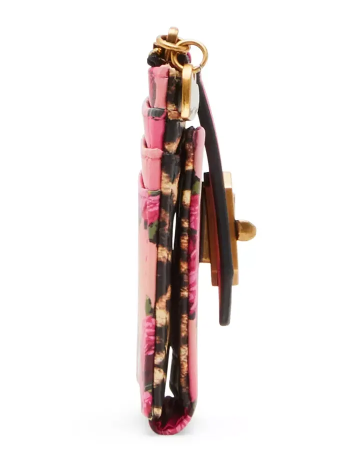 Кошелек Leopard Floral Bifold с леопардовым цветочным принтом Betsey Johnson — изображение 3 из 5, мульти
