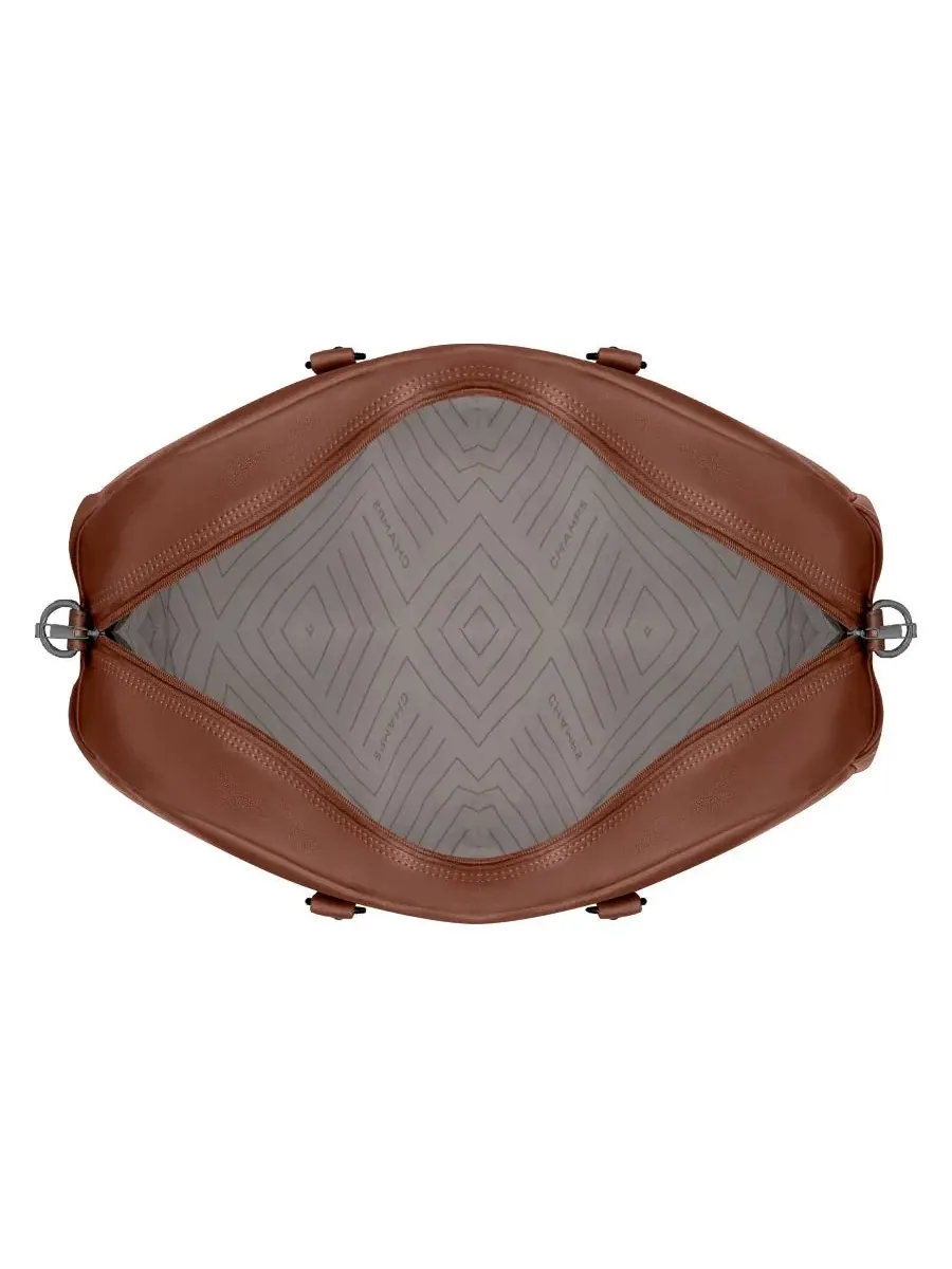 Кожаная дорожная сумка Onyx Leather Duffle Bag CHAMPS — изображение 8 из 8, коричневый