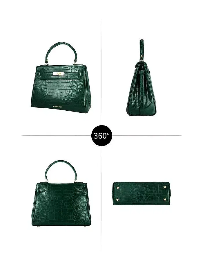 Сумка Victoria Handbag with Gold Hardware Victoria Hyde Victoria Hyde London — изображение 4 из 8, зеленый