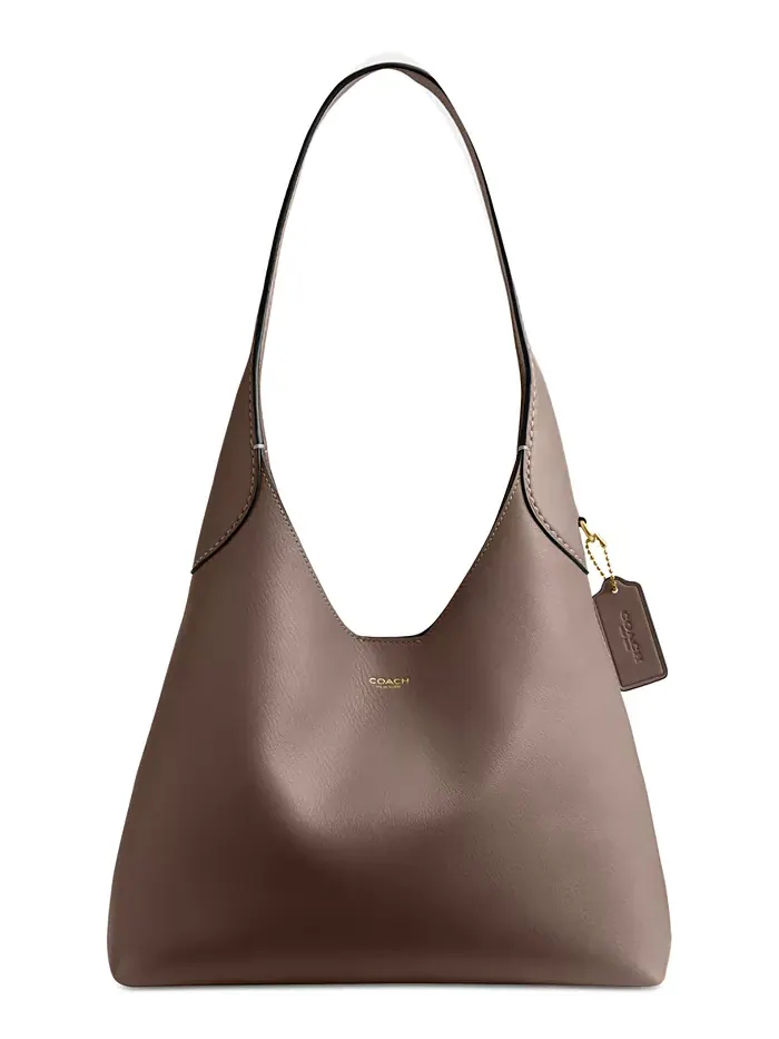 Кожаная сумка через плечо Coach Brooklyn Medium