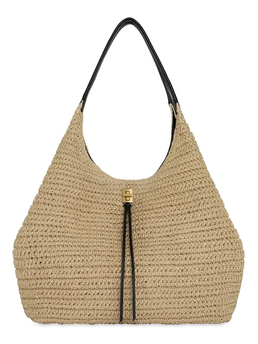Большая сумка-тоут Darren Signature Carryall Rebecca Minkoff — изображение 1 из 3, натуральный/черный