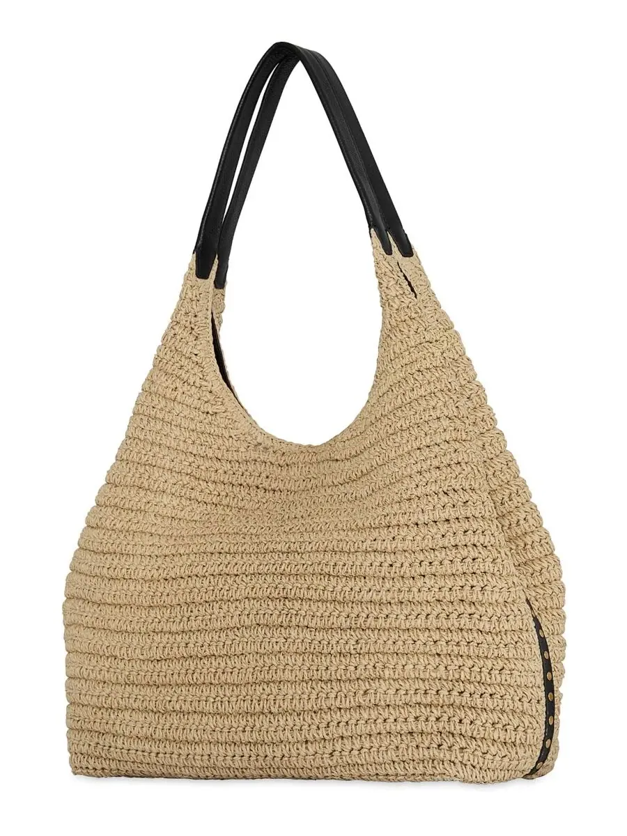 Большая сумка-тоут Darren Signature Carryall Rebecca Minkoff — изображение 2 из 3, натуральный/черный