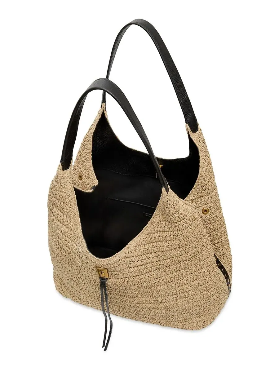 Большая сумка-тоут Darren Signature Carryall Rebecca Minkoff — изображение 3 из 3, натуральный/черный