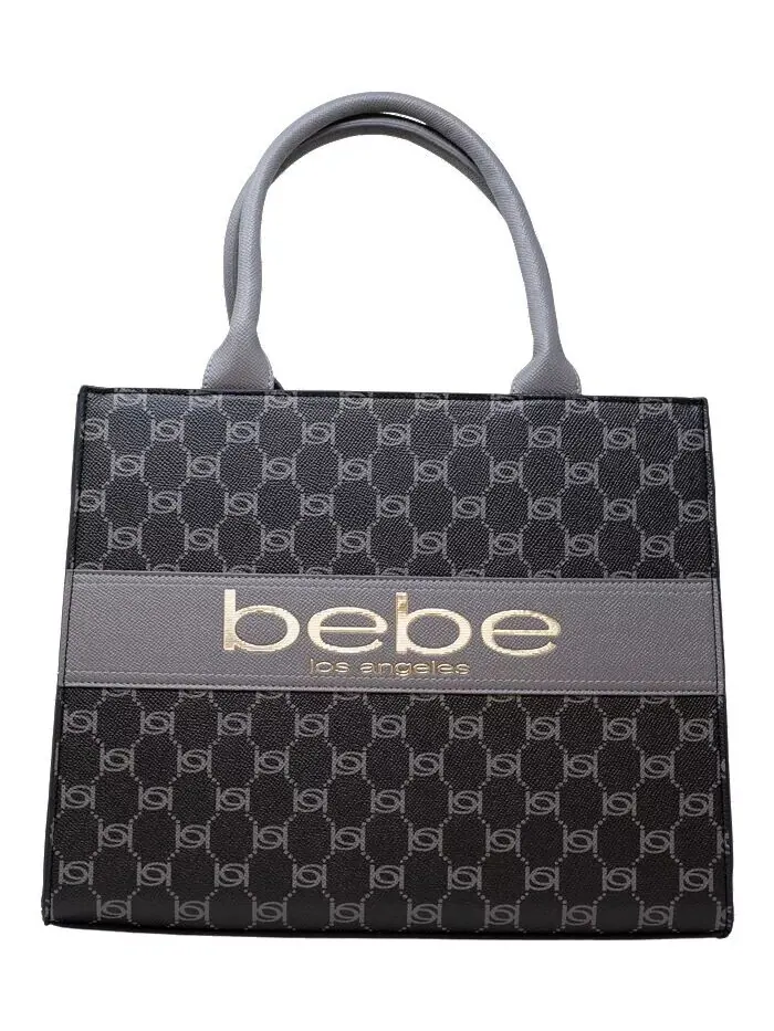 Большая сумка Serena с монограммой Bebe — изображение 1 из 4, розовый