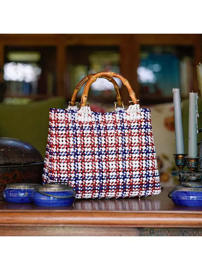 Большая сумка-тоут Marche La Jolla Market Brunna.co — изображение 3 из 5, красный