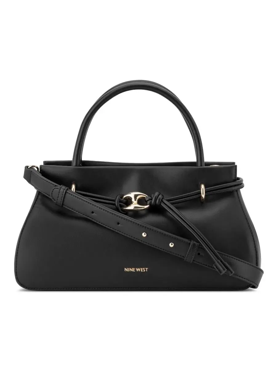 Сумка-сатчел средняя с фурнитурой-украшением Alauna Medium Satchel Nine West