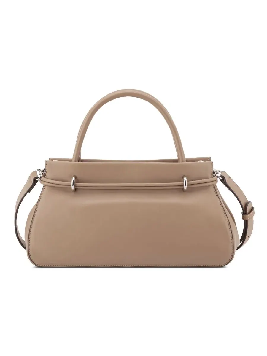 Сумка-сатчел средняя Alauna Medium Satchel Nine West — изображение 2 из 4, бежевый