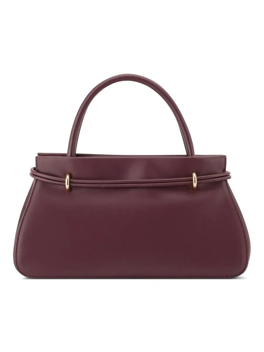 Сумка-сатчел средняя Alauna Medium Satchel Nine West — изображение 2 из 4, черничный
