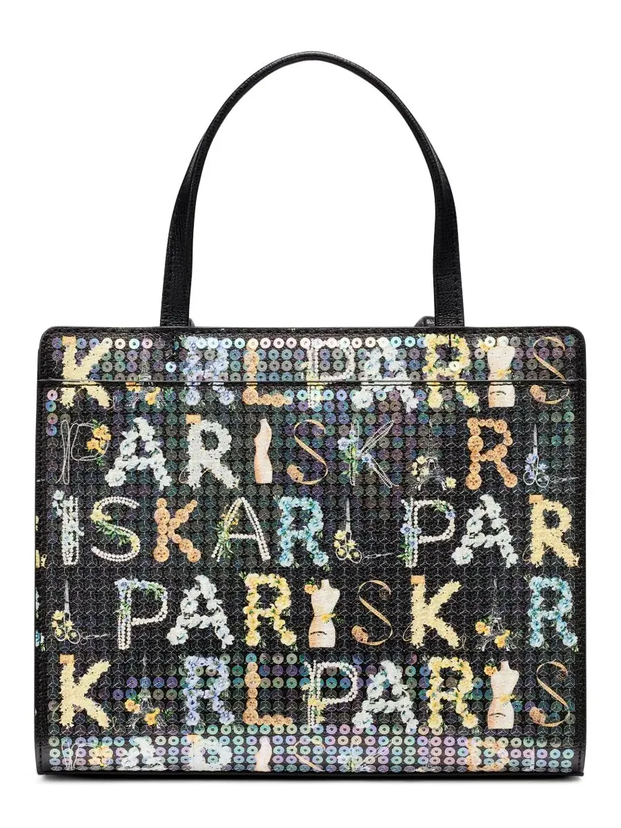 Сумка-мессенджер Maybelle KARL LAGERFELD PARIS — изображение 2 из 5, черный мульти