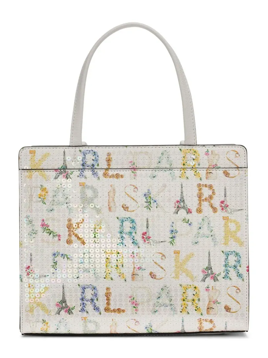 Сумка-мессенджер Maybelle KARL LAGERFELD PARIS — изображение 2 из 5, белый мульти