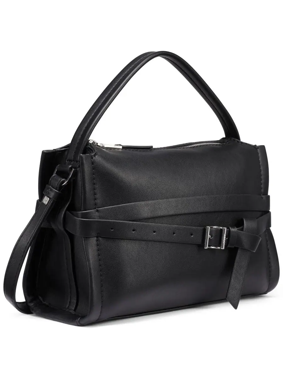 Маленькая сумка через плечо Bridie DKNY — изображение 3 из 4, черный/серебристый