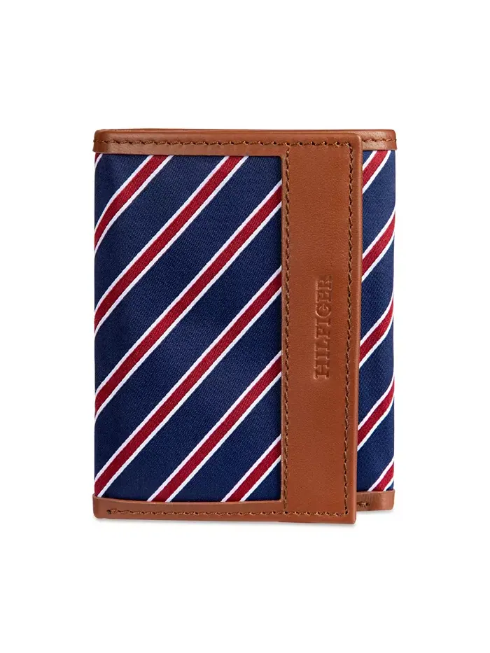 Мужской трехсекционный кошелек Overlay Tommy Hilfiger — изображение 1 из 7, бежевый