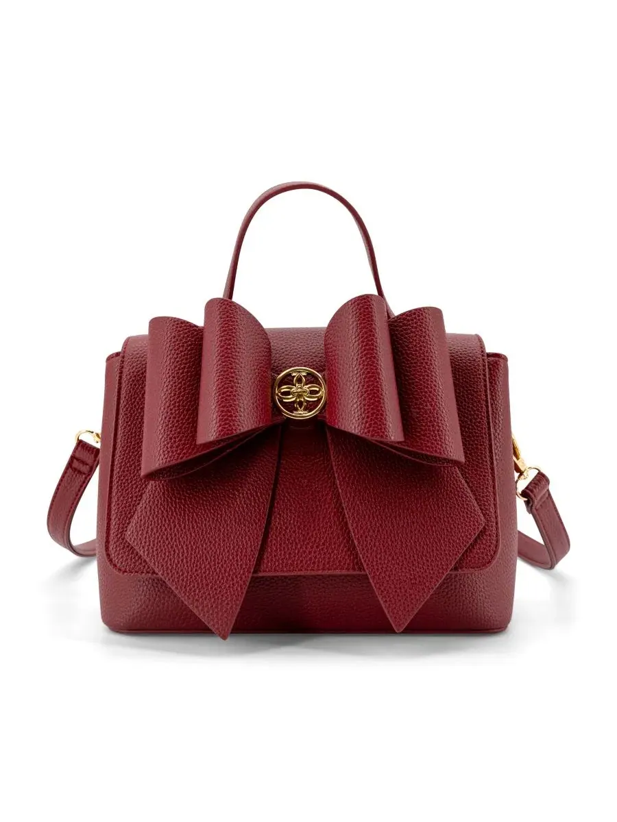 Небольшая сумка через плечо с бантом Linda Double Bow Small Crossbody Handbag LIKE DREAMS
