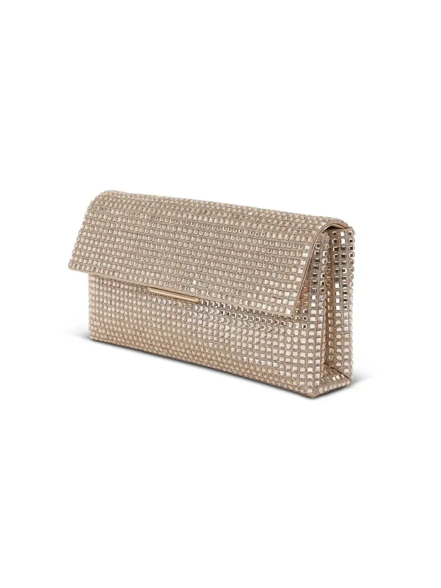 Женский мини-клатч-конверт Jayden Fully Crystal Jewel Badgley Mischka — изображение 2 из 3, золото