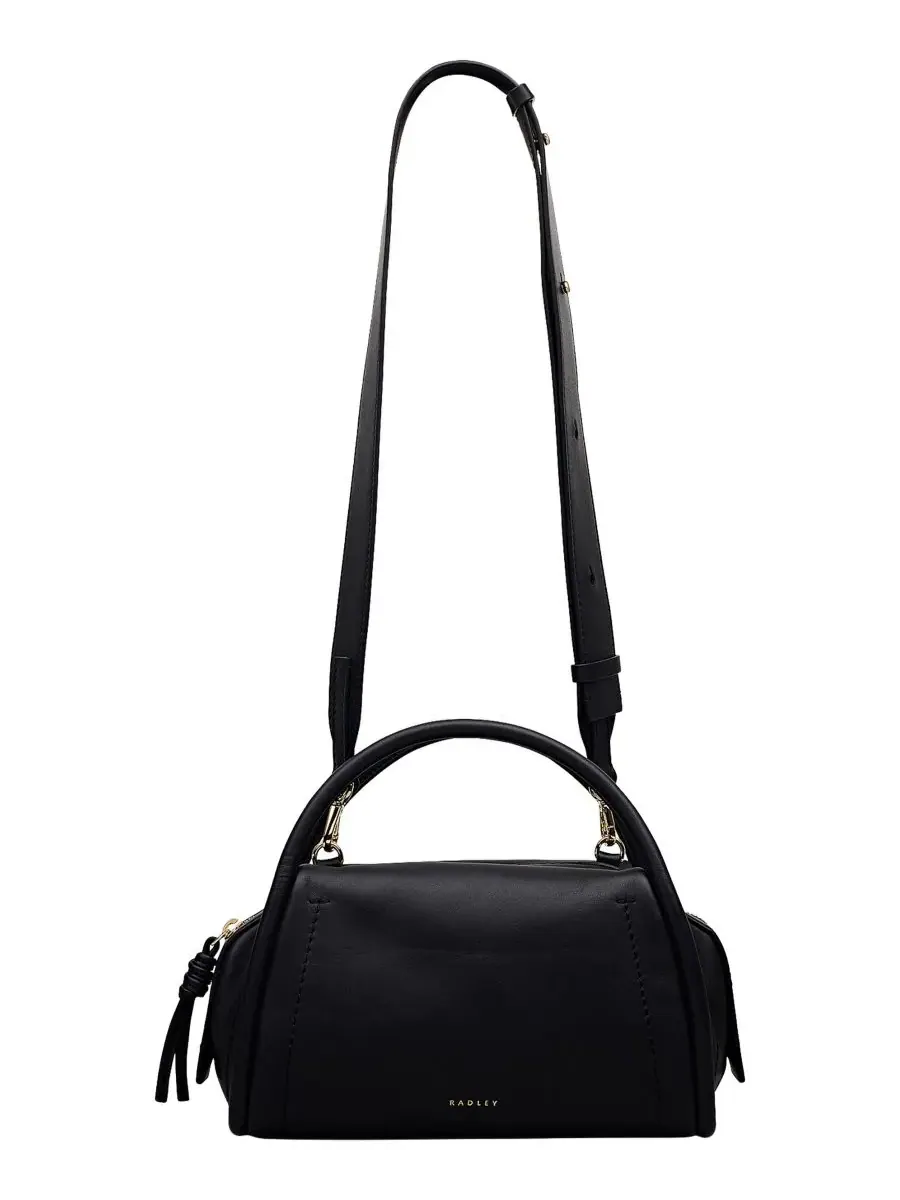 Сумка-мессенджер Golborne Small Ziptop Grab Satchel Bag Radley London — изображение 1 из 4, черный