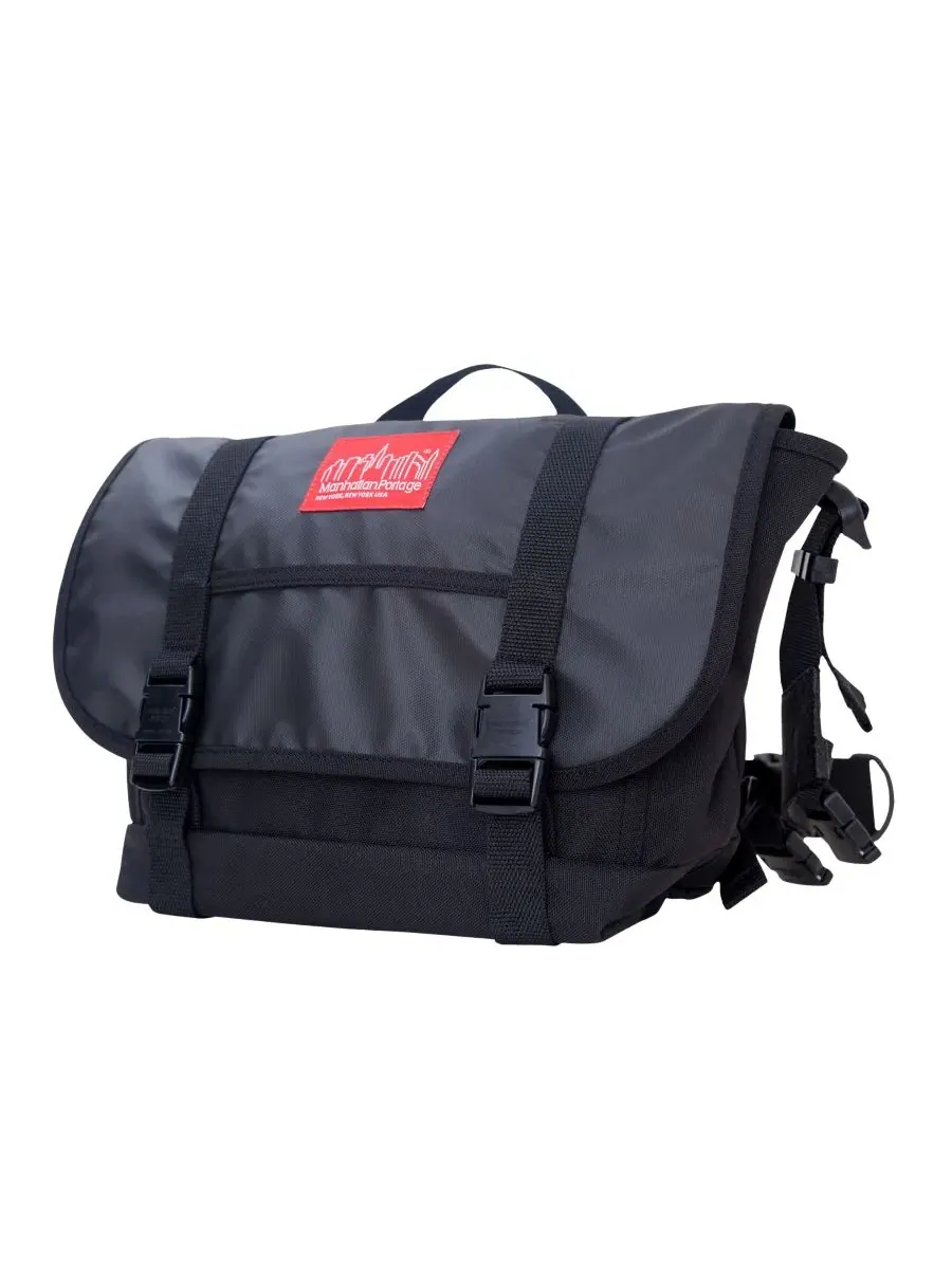 Сумка-мессенджер New York Minute Small Manhattan Portage — изображение 3 из 6, черный