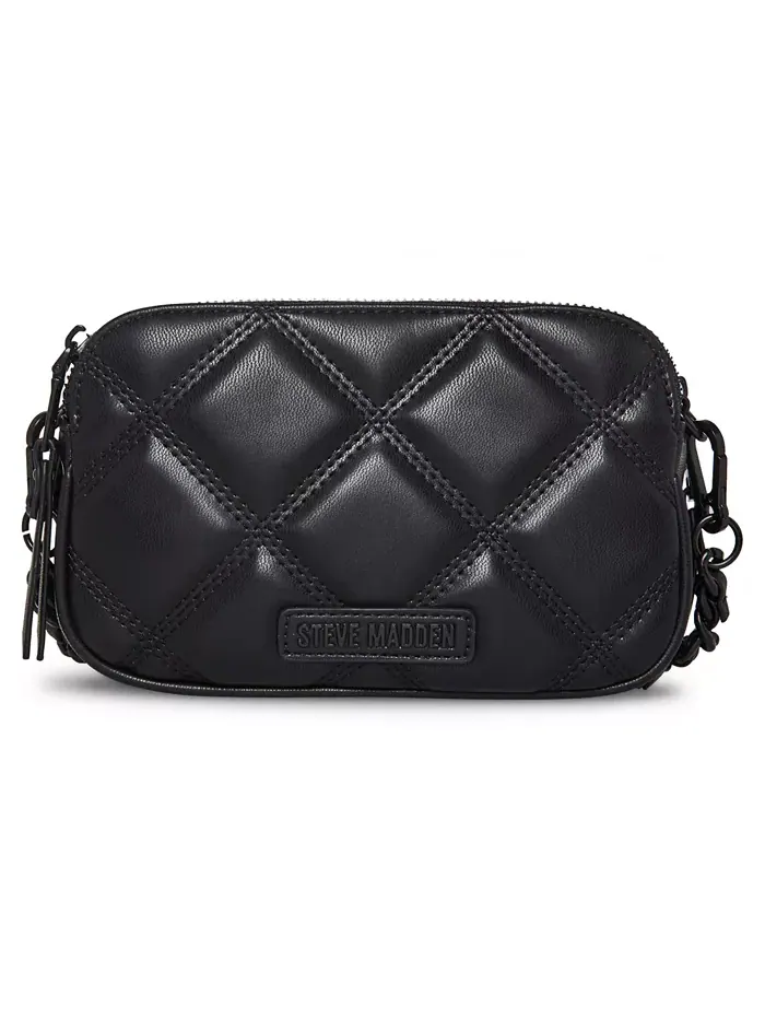 Сумка кросс-боди Bdaisy с простежкой Steve Madden — изображение 2 из 4, черный