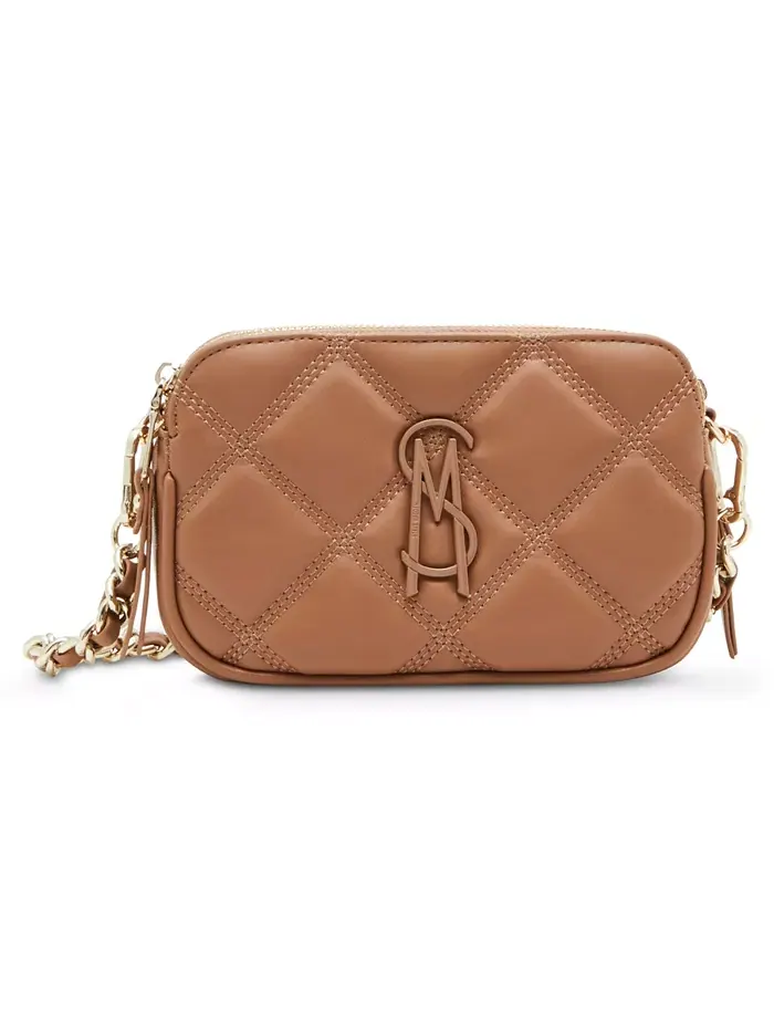 Сумка кросс-боди Bdaisy с простежкой Steve Madden — изображение 1 из 6, коричневый