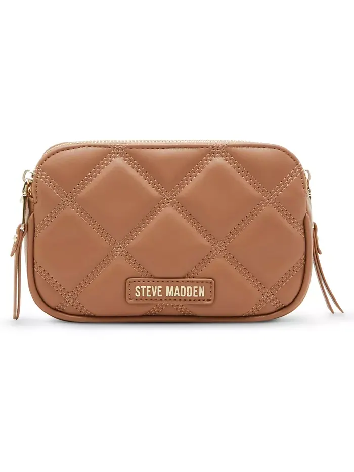 Сумка кросс-боди Bdaisy с простежкой Steve Madden — изображение 2 из 6, коричневый