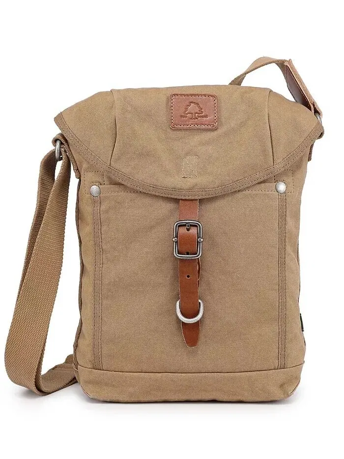 Сумка через плечо Forest Canvas Flap TSD BRAND — изображение 1 из 11, хаки