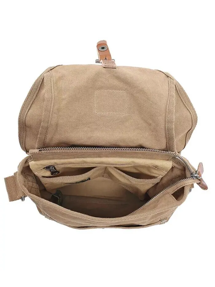 Сумка через плечо Forest Canvas Flap TSD BRAND — изображение 2 из 11, хаки