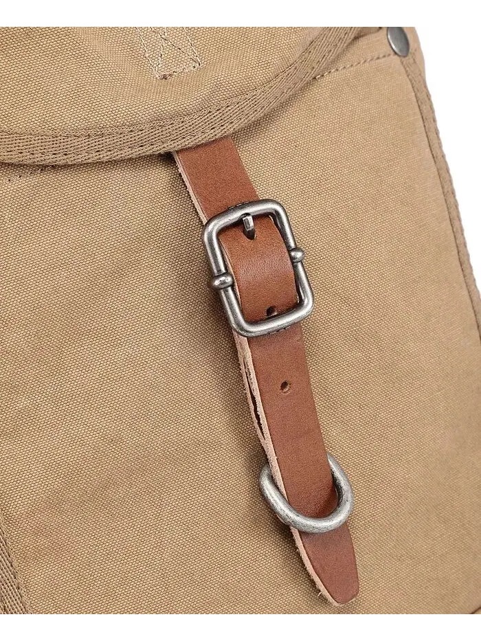 Сумка через плечо Forest Canvas Flap TSD BRAND — изображение 11 из 11, хаки