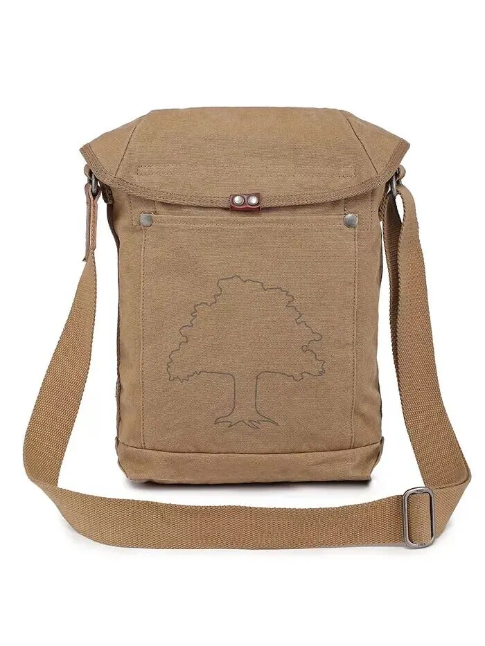 Сумка через плечо Forest Canvas Flap TSD BRAND — изображение 4 из 11, хаки