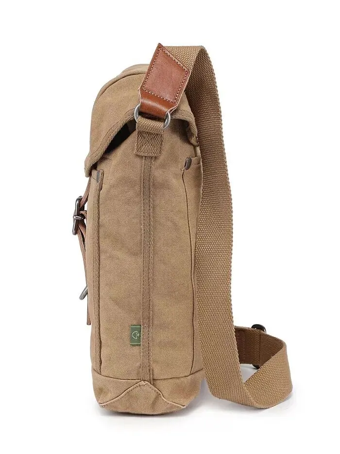 Сумка через плечо Forest Canvas Flap TSD BRAND — изображение 5 из 11, хаки