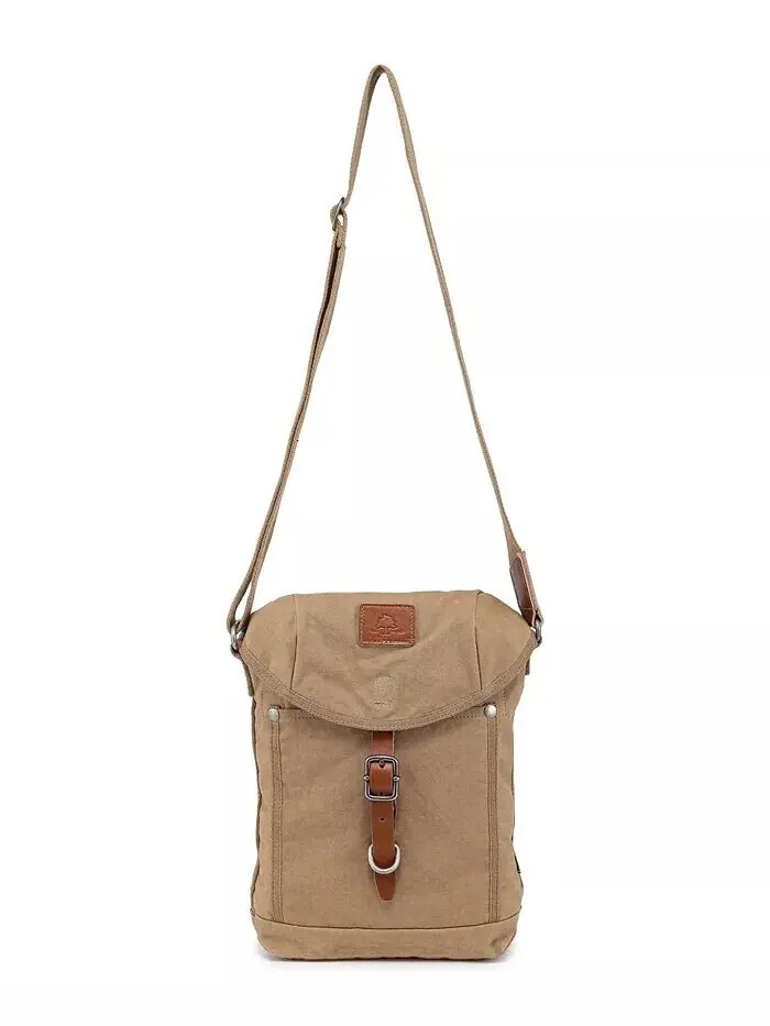 Сумка через плечо Forest Canvas Flap TSD BRAND — изображение 7 из 11, хаки