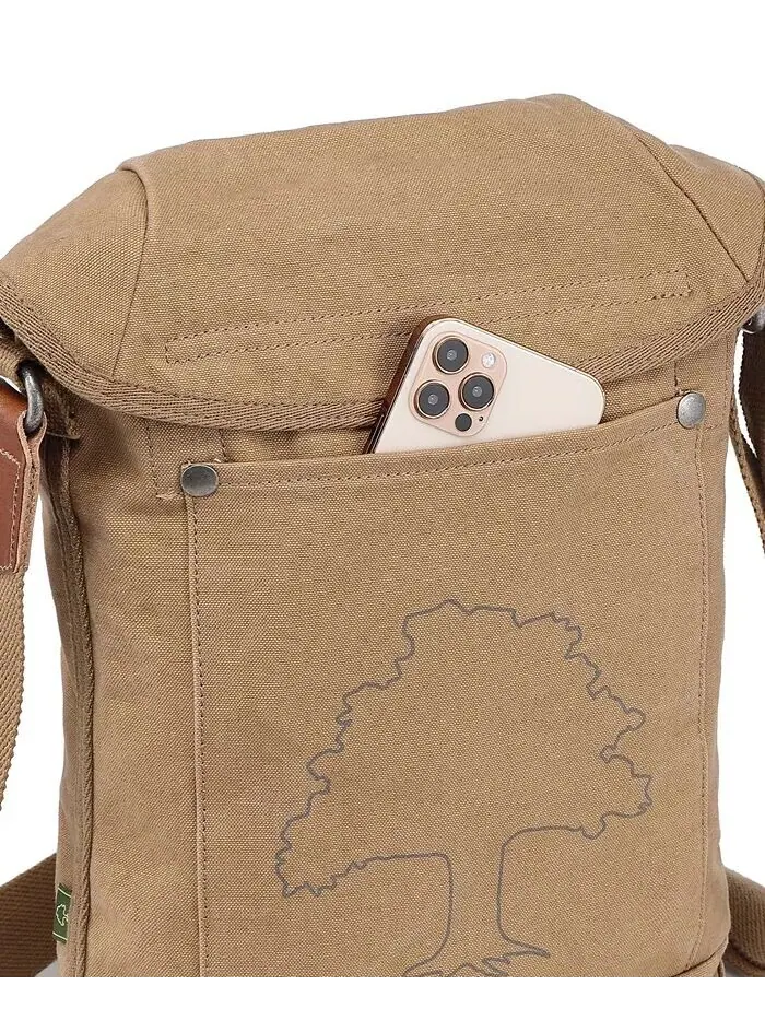 Сумка через плечо Forest Canvas Flap TSD BRAND — изображение 10 из 11, хаки