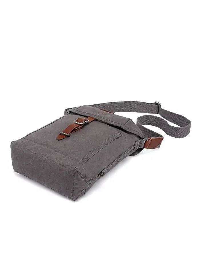 Сумка через плечо Forest Canvas Flap TSD BRAND — изображение 7 из 9, серый