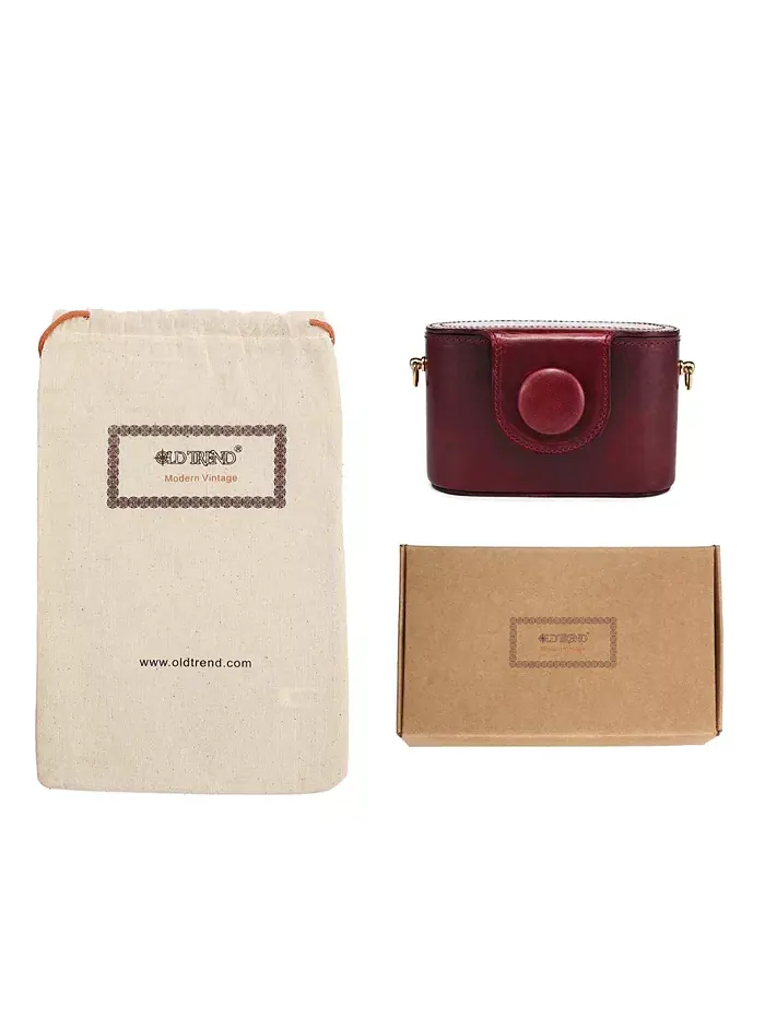 Сумка кросс-боди Begonia Vintage Case OLD TREND — изображение 6 из 11, коричневый