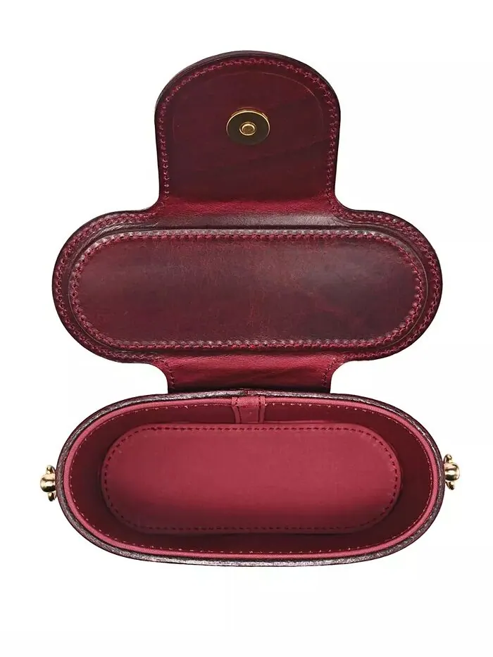 Сумка-чехол через плечо Begonia Vintage Case OLD TREND — изображение 4 из 11, серый