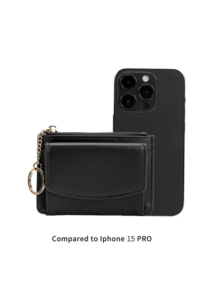 Кардхолдер Kara Card Case Wallet Melie Bianco — изображение 5 из 5, черный