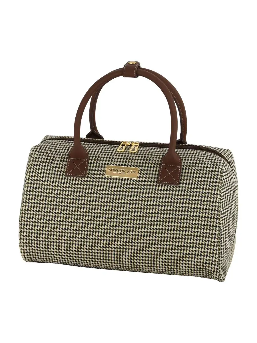 Дорожная сумка 40 см с принтом Houndstooth Cambridge London Fog