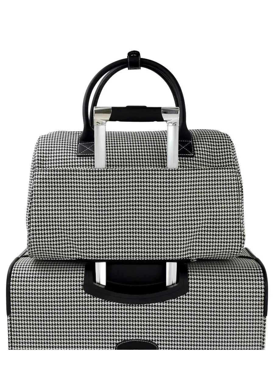 Дорожная сумка 40 см с принтом Houndstooth Cambridge London Fog — изображение 5 из 6, оливковый