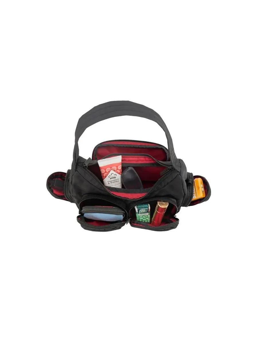 Небольшая сумка через плечо Parkline Small Shoulder Handbag Manhattan Portage — изображение 10 из 10, черный