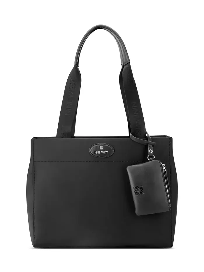 Сумка-тоут Nine West Pyper для ноутбука — изображение 1 из 5, черный