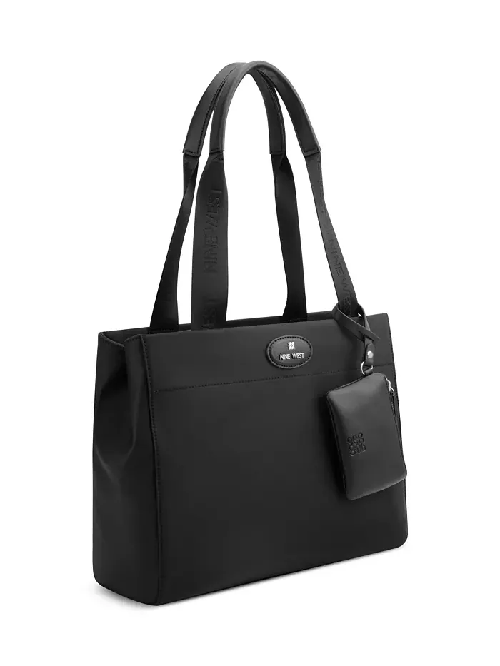 Сумка-тоут Nine West Pyper для ноутбука — изображение 3 из 5, черный