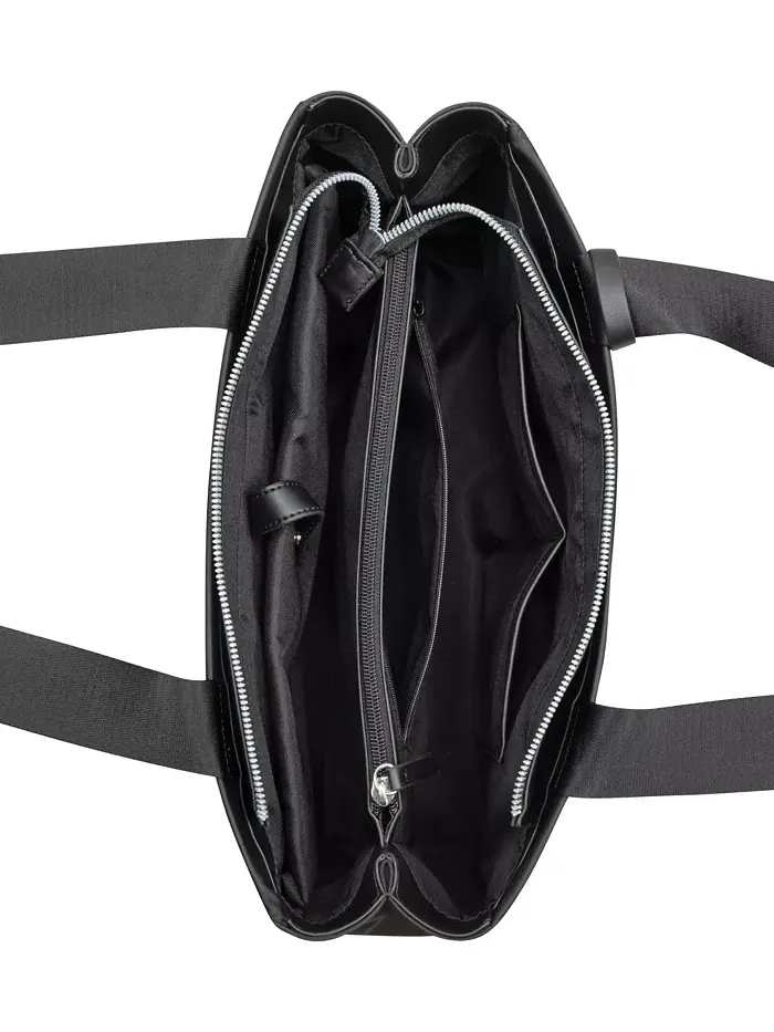 Сумка-тоут Nine West Pyper для ноутбука — изображение 4 из 5, черный