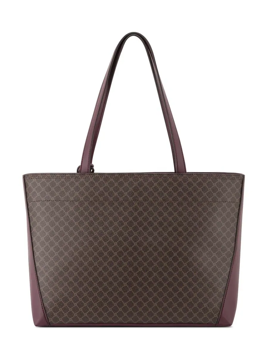 Сумка-тоут для ноутбука Khora Laptop Large Tote Nine West — изображение 2 из 4, темный коричневый