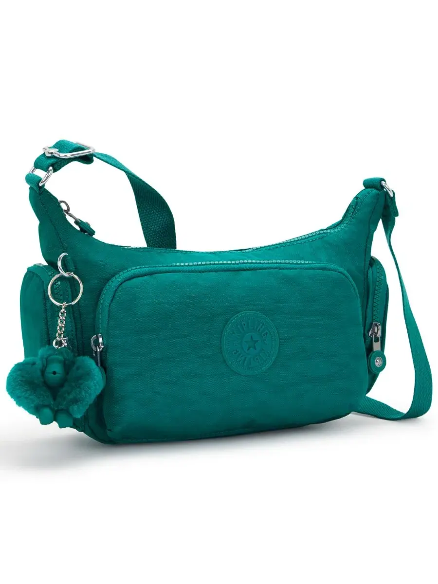 Кроссбоди-сумка Gabbette Small Crossbody Bag Kipling — изображение 3 из 6, зеленый