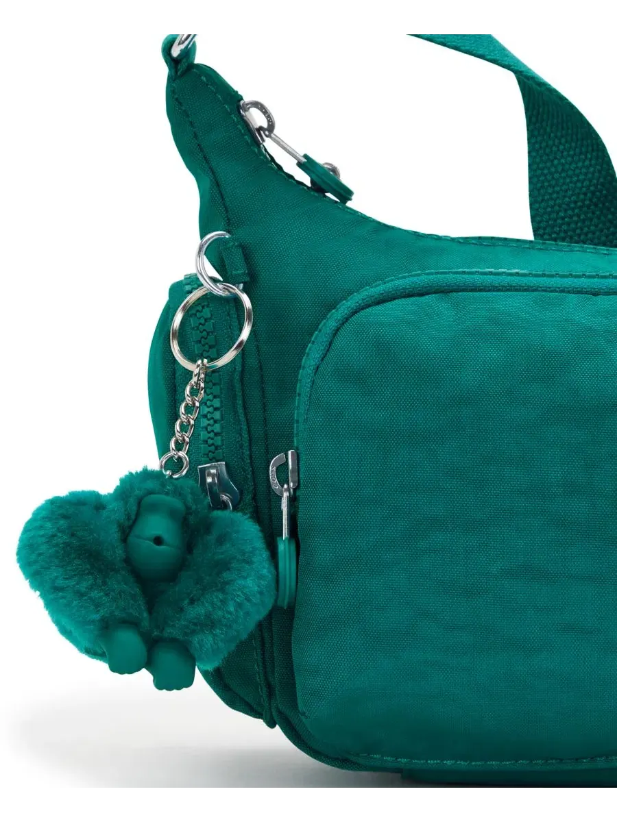Кроссбоди-сумка Gabbette Small Crossbody Bag Kipling — изображение 5 из 6, зеленый