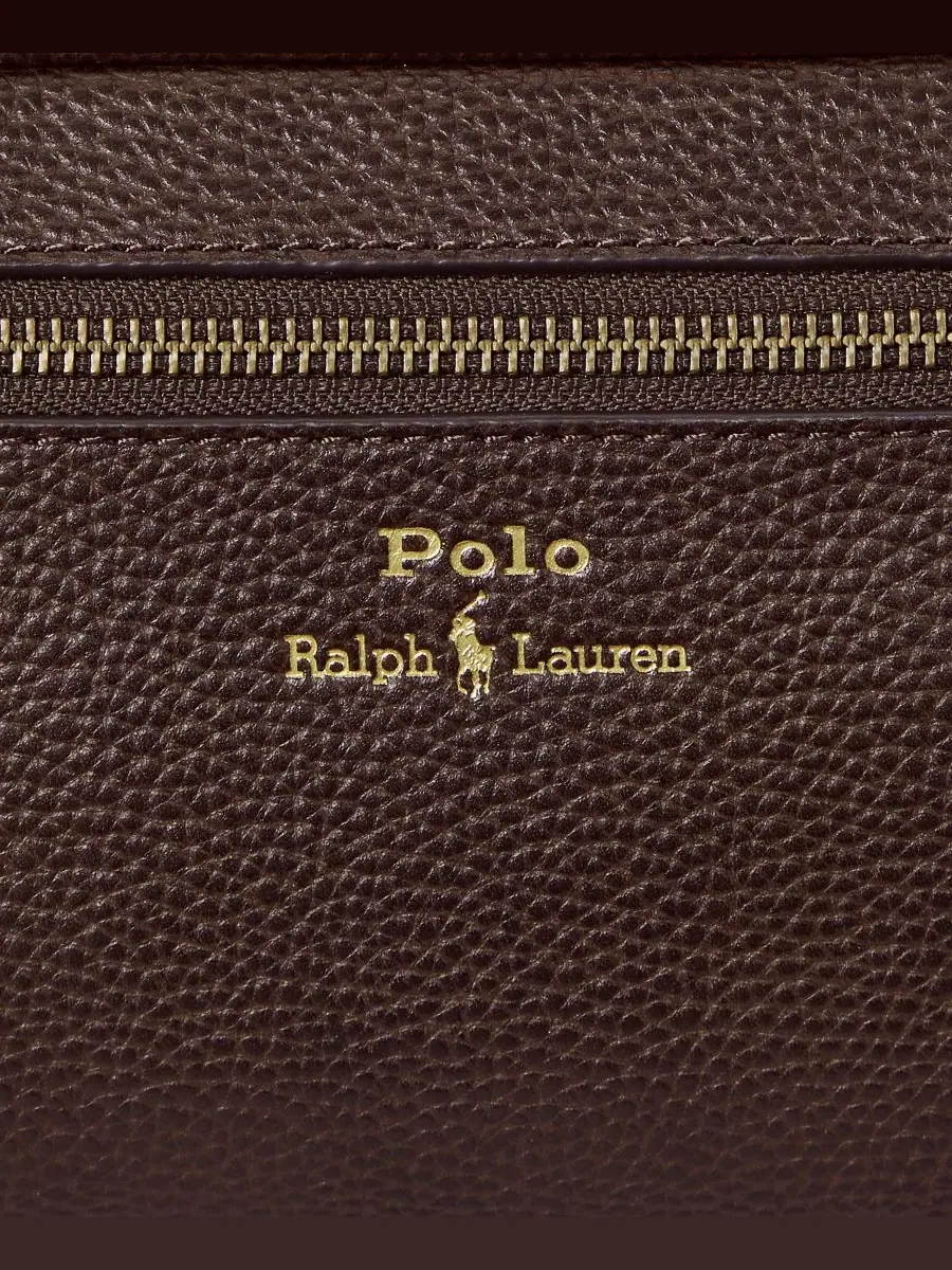 Мужской дорожный футляр из зернистой кожи Polo Ralph Lauren — 4